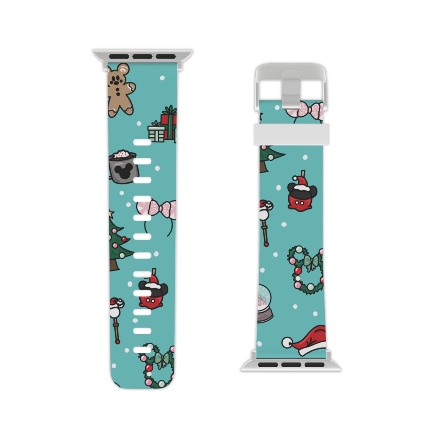 Merry Magic - Teal - Watch Band for Apple Watch