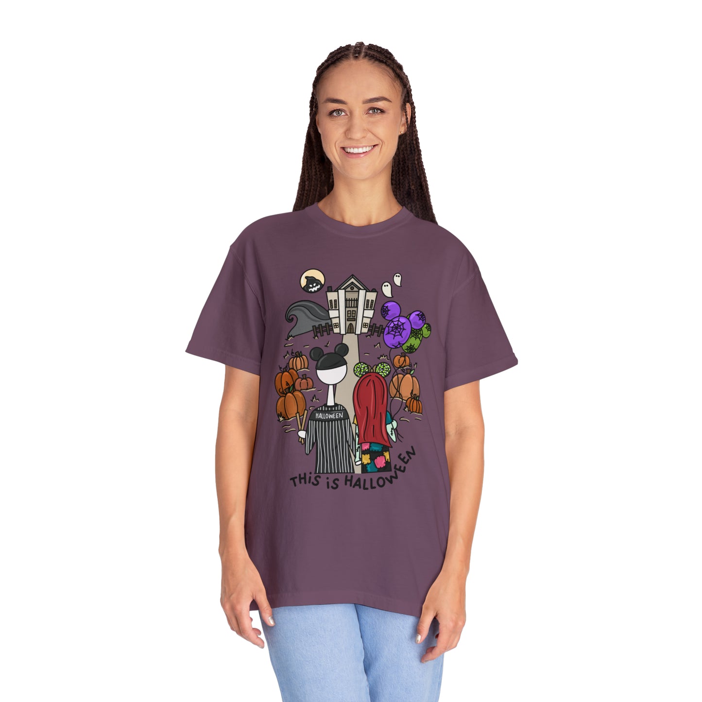 Adult This is Halloween Duo Tee - Comfort Colors
