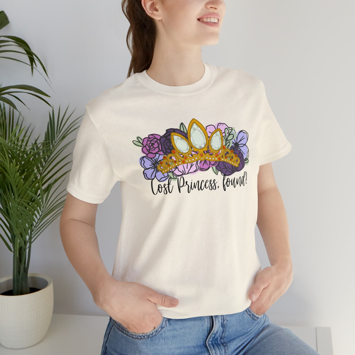 Adult Lost Princess, found Tee - Bella + Canvas