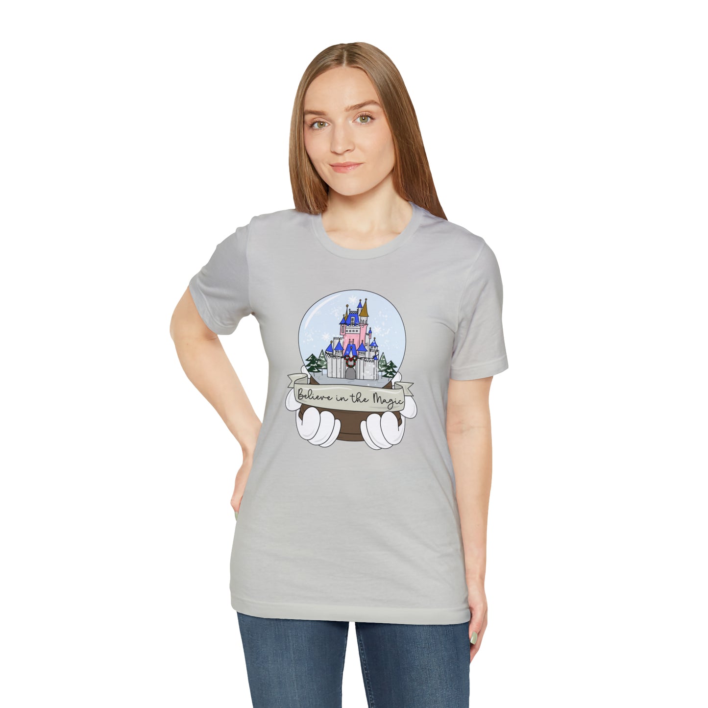 Adult WDW Snow Globe Tee - Bella + Canvas