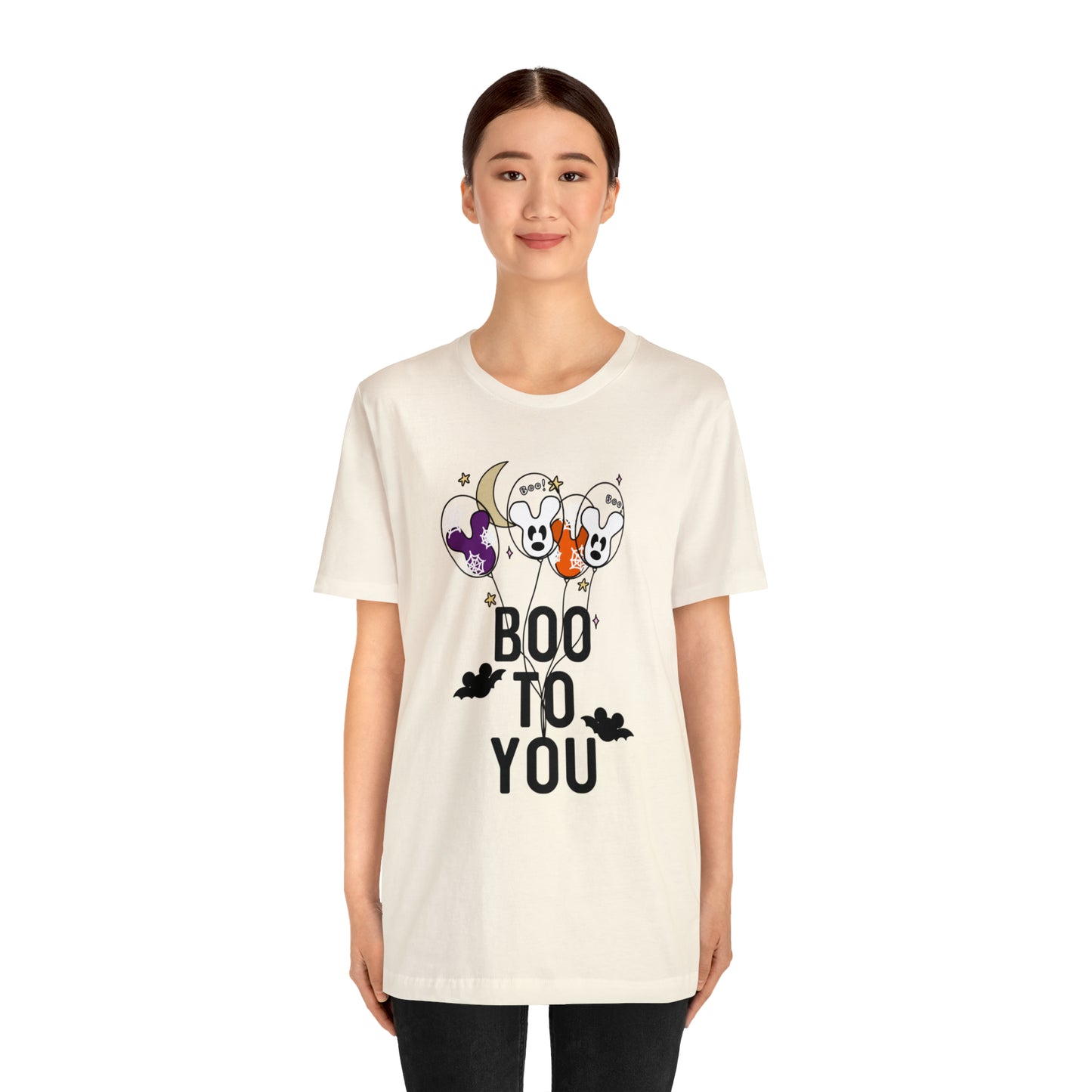 Adult Boo to you Tee - Bella + Canvas