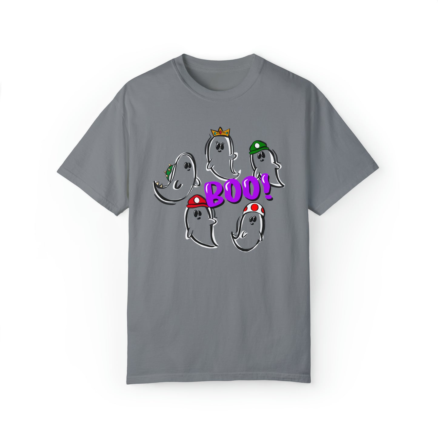 Adult Super Boo Tee - Comfort Colors