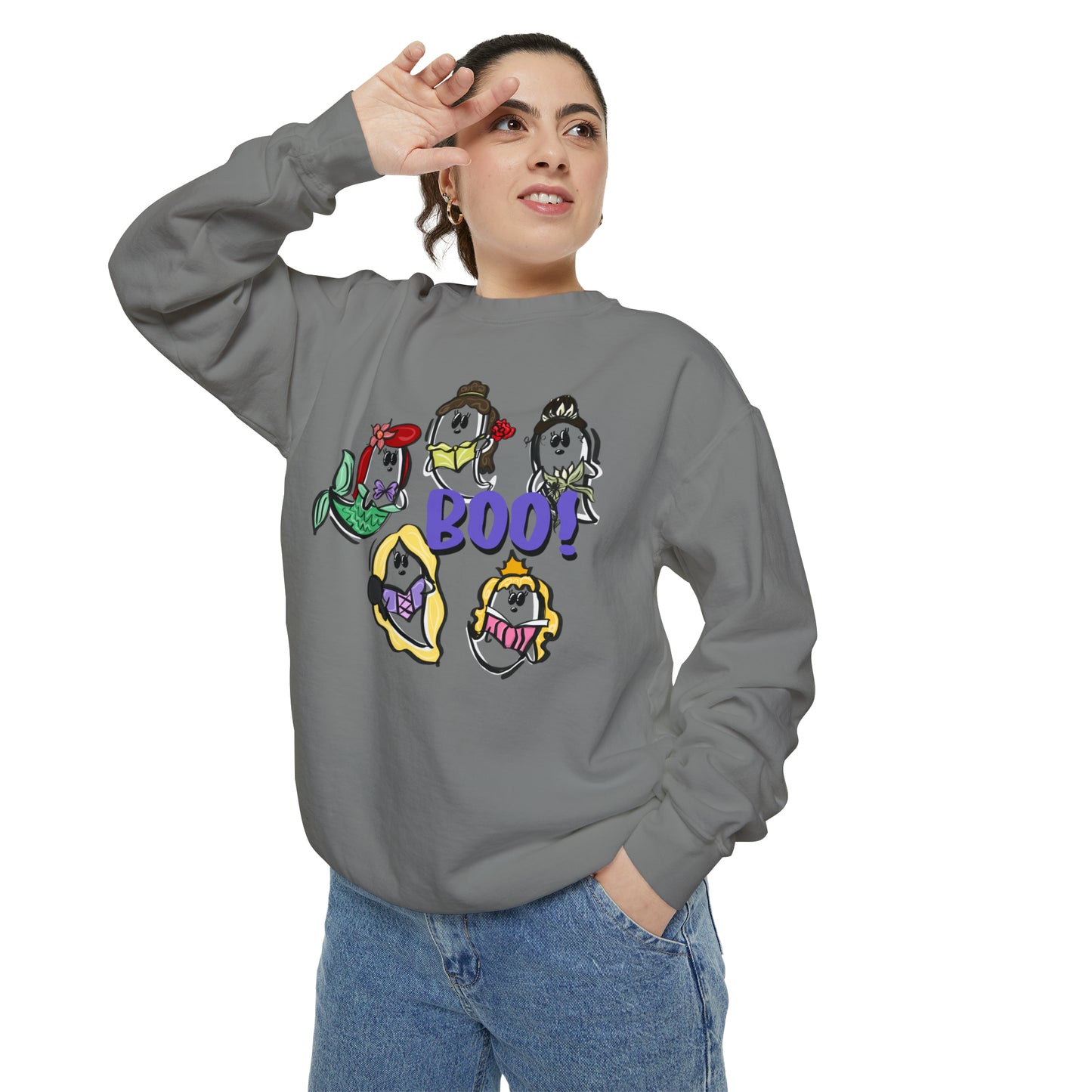 Adult Princess Boo Tee - Comfort Colors