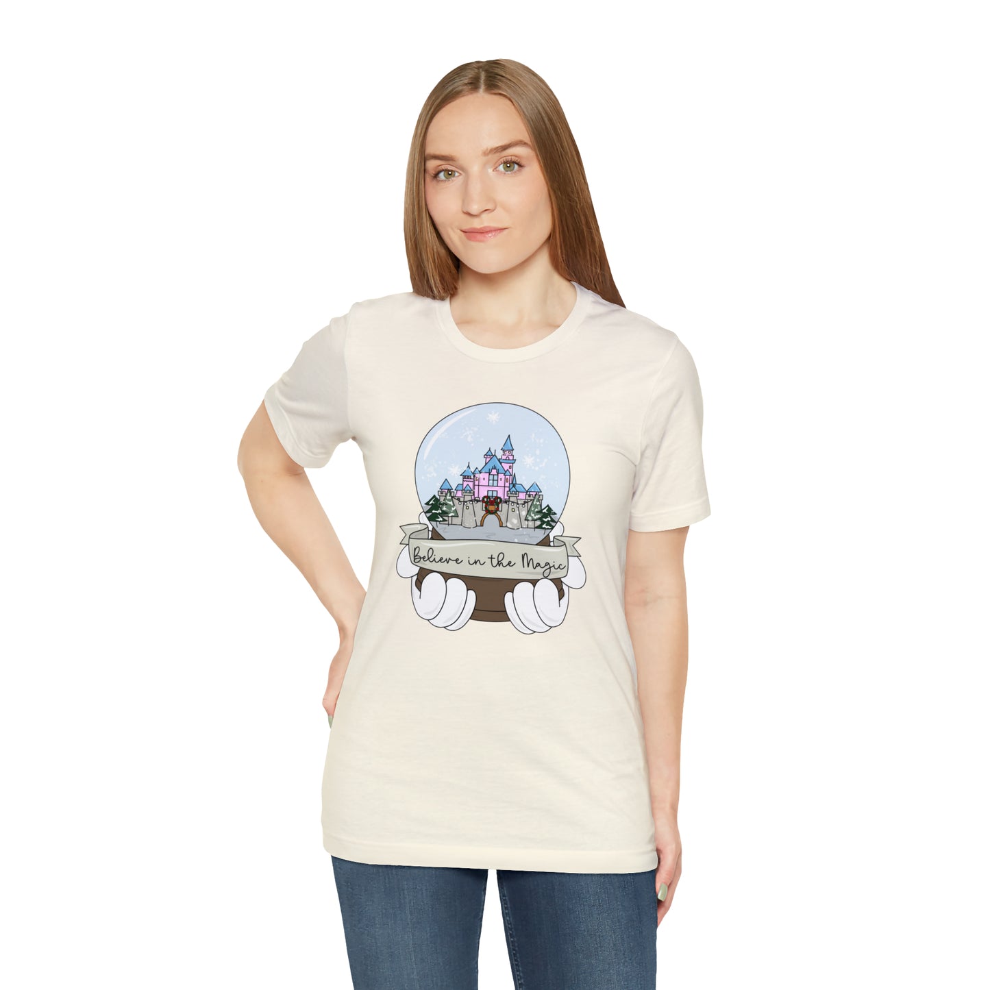 Adult DL Snow Globe Tee - Bella + Canvas