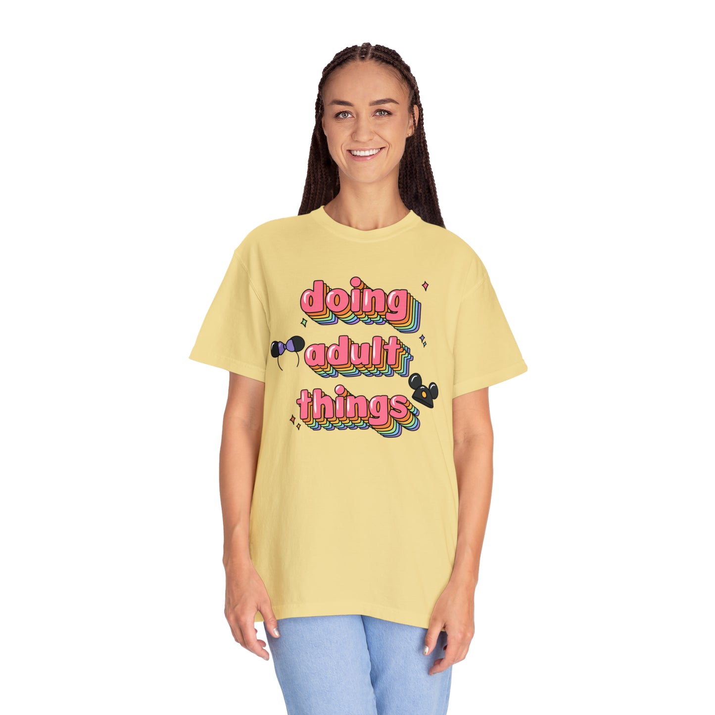 Adult Doing Adult Things Tee - Comfort Colors
