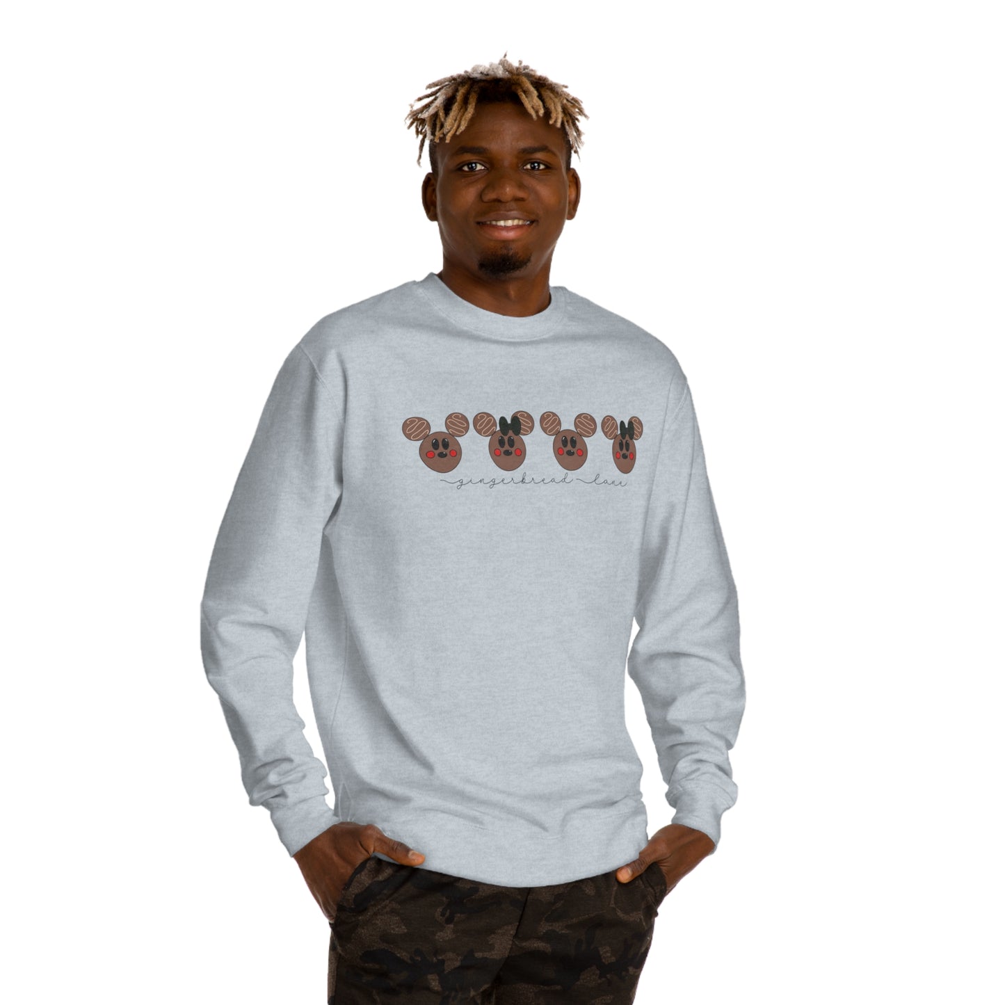 Adult Gingerbread Lane Crewneck - Independent Trading Co.