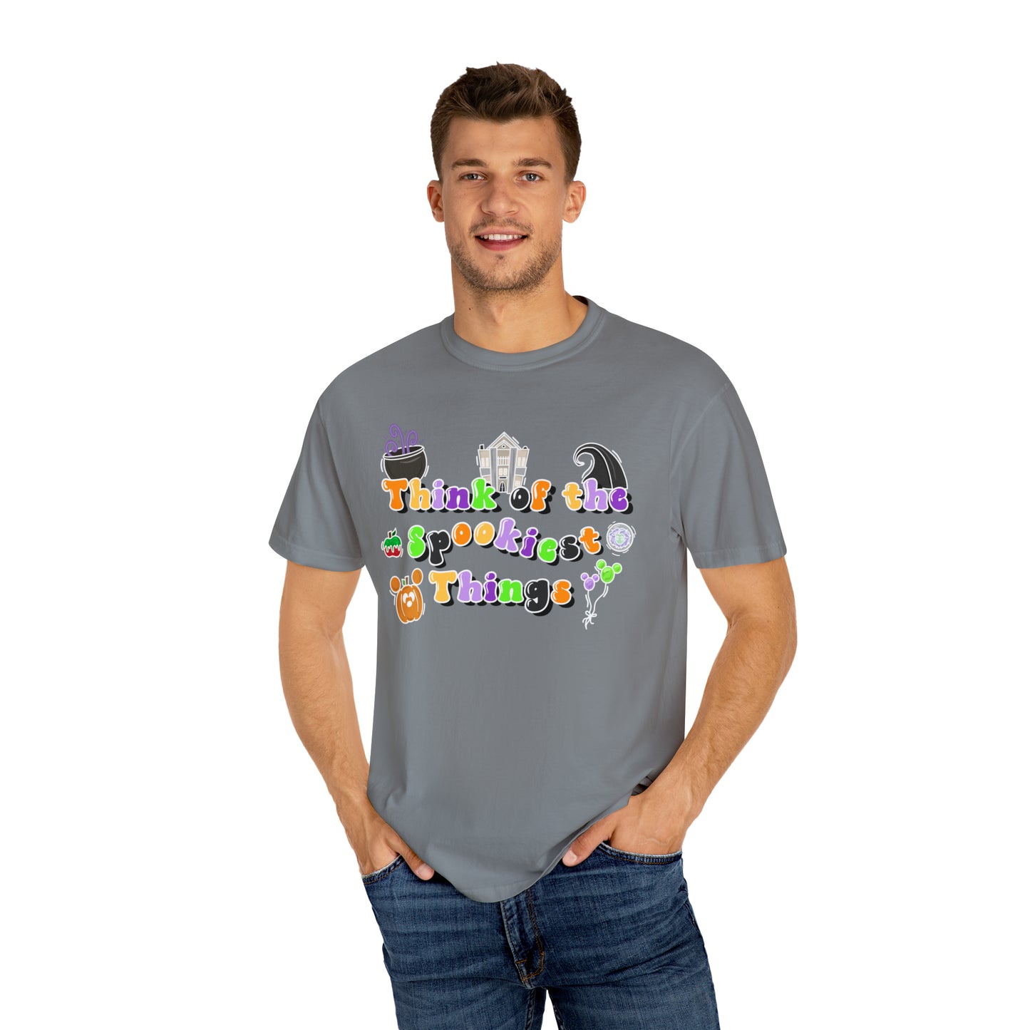 Adult Think of the spookiest things Tee - Comfort Colors