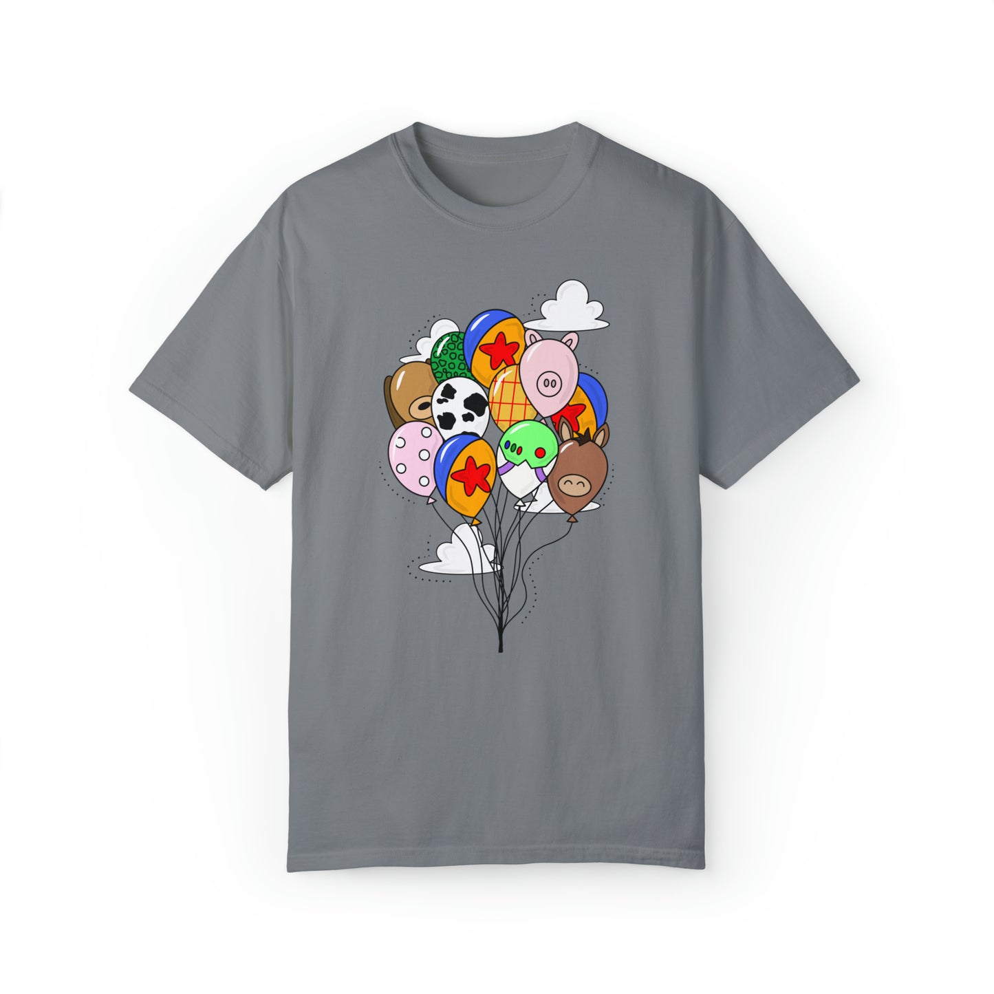 Adult Toy Balloons Tee - Comfort Colors
