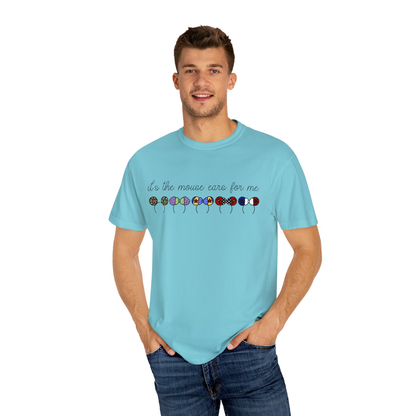 Adult Mouse Ears DCA Version Tee - Comfort Colors