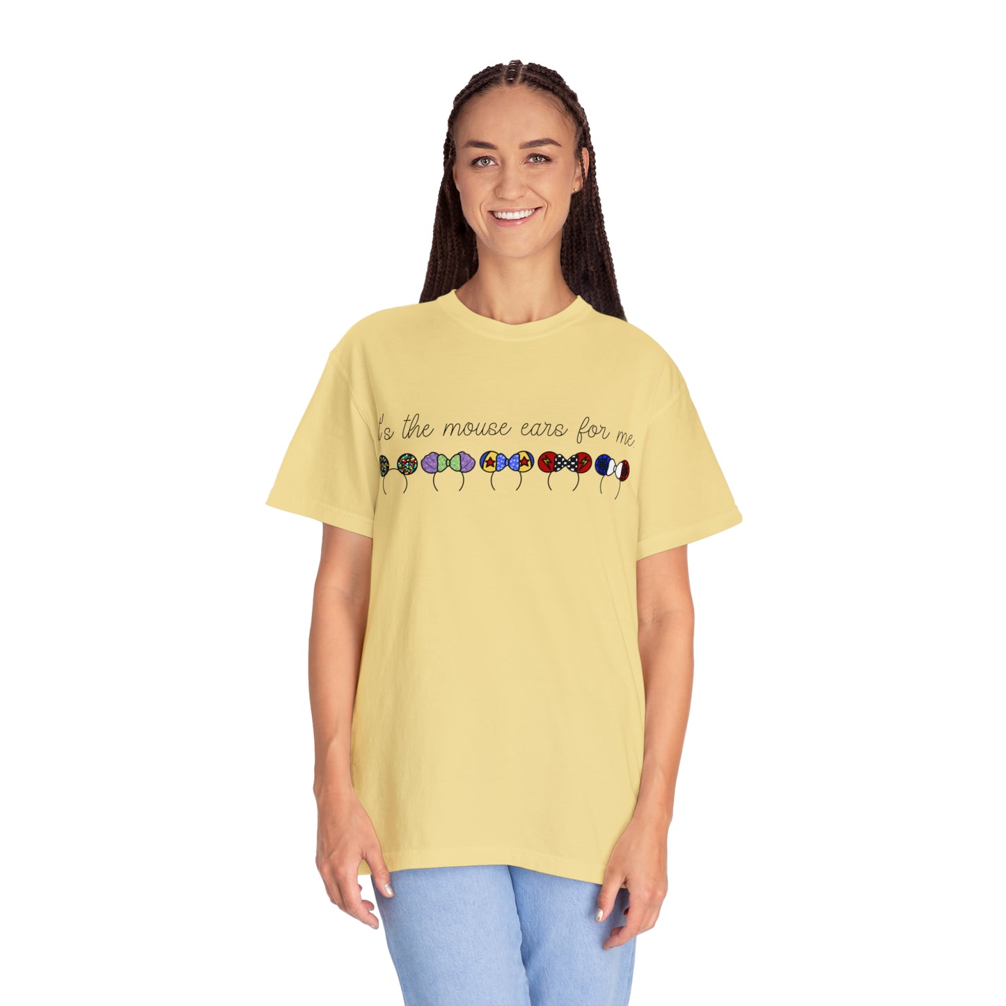 Adult Mouse Ears DCA Version Tee - Comfort Colors