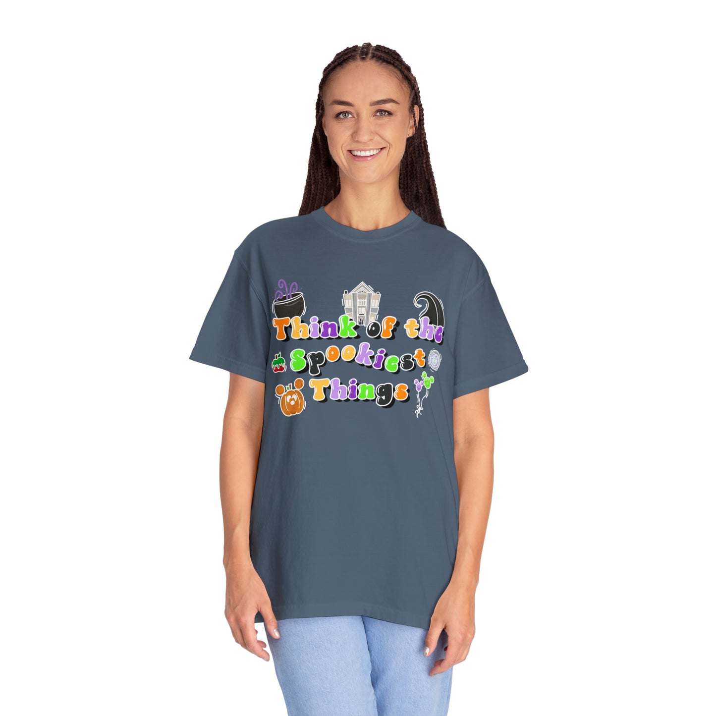 Adult Think of the spookiest things Tee - Comfort Colors
