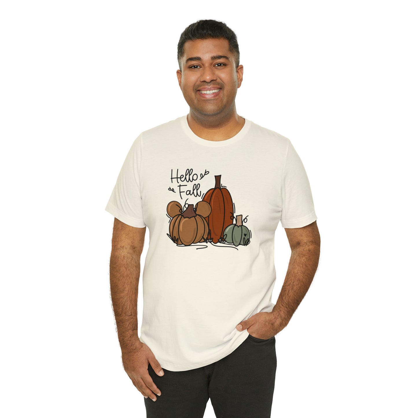 Adult Hello Fall Tee - Bella + Canvas