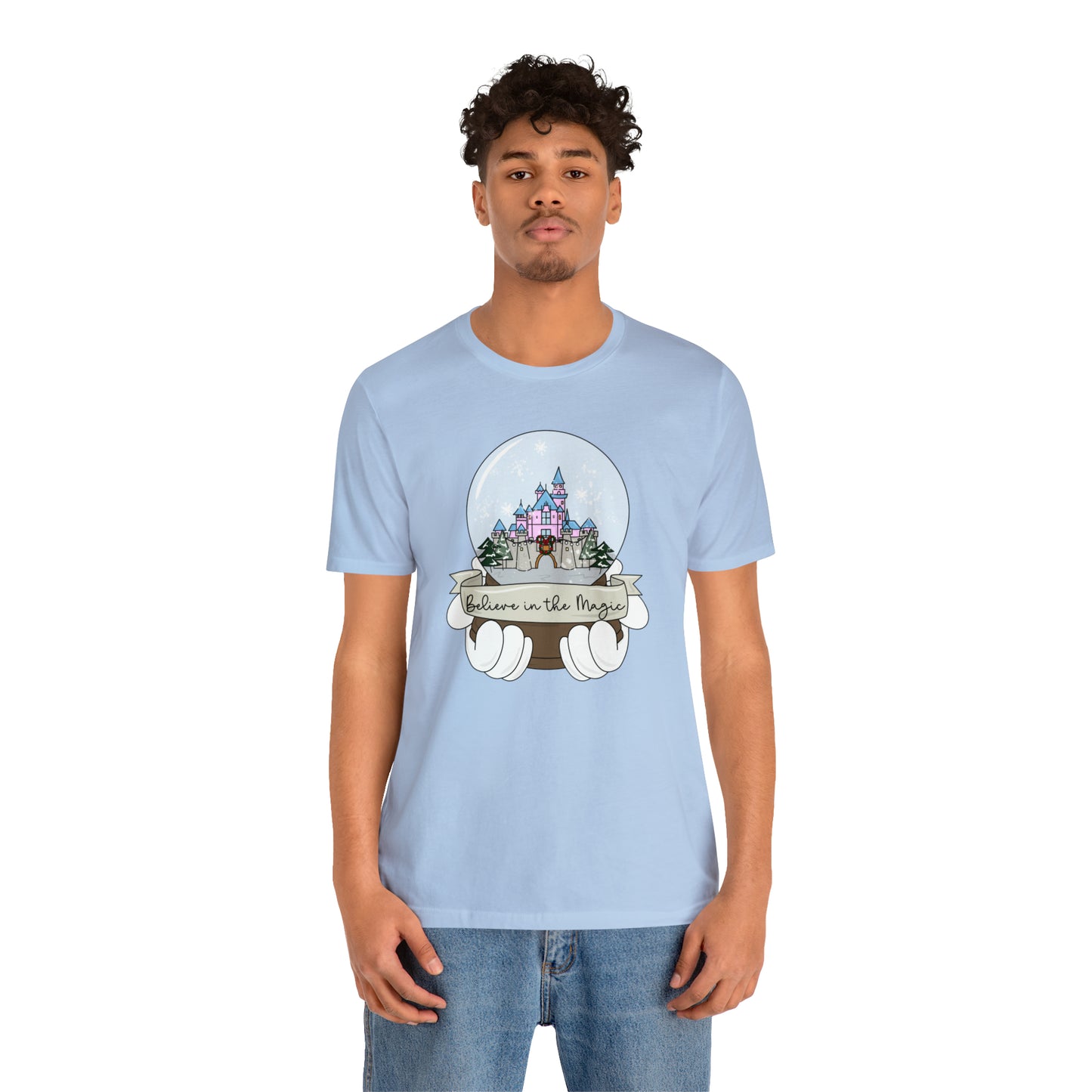 Adult DL Snow Globe Tee - Bella + Canvas