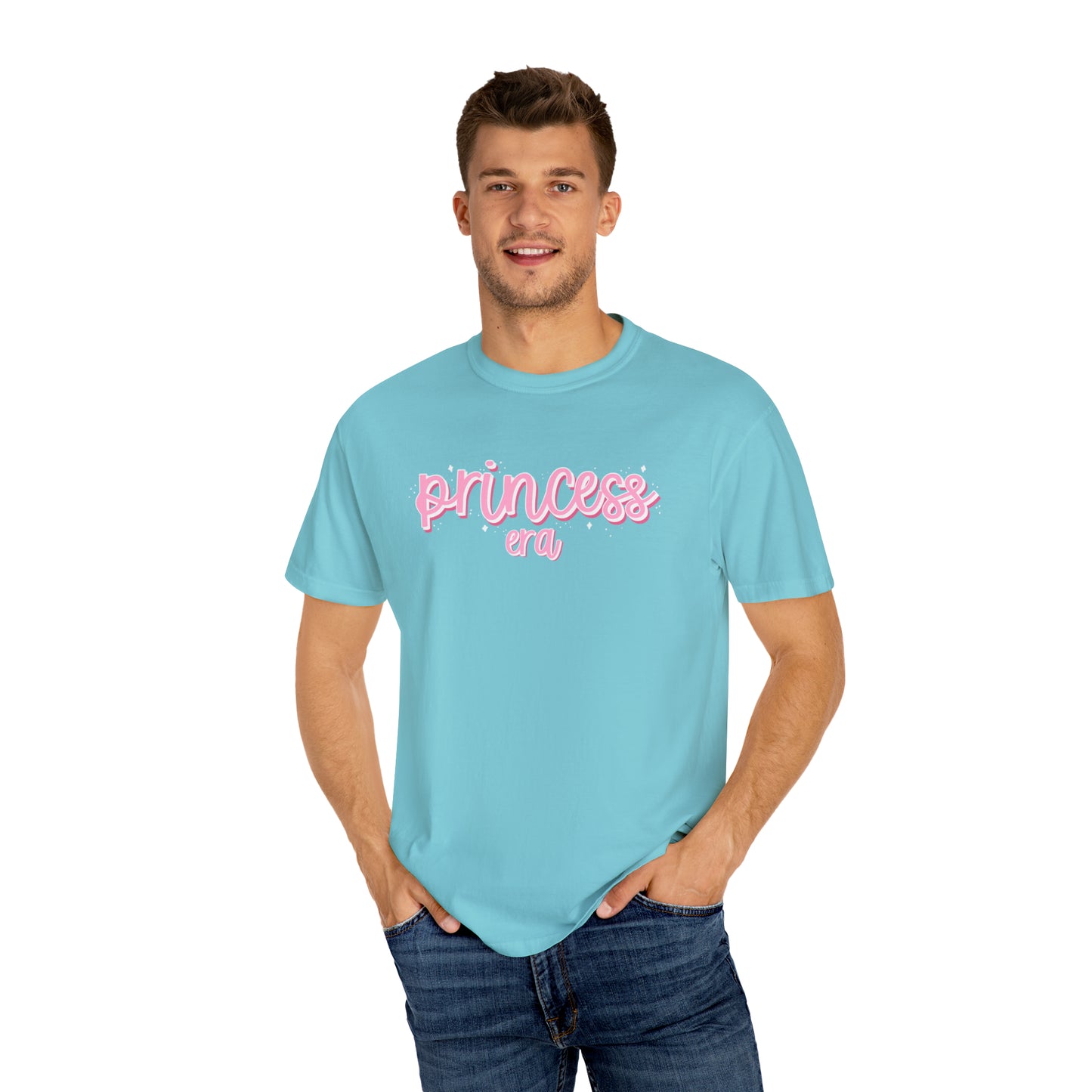 Adult Princess Era - Pink Font Tee - Comfort Colors