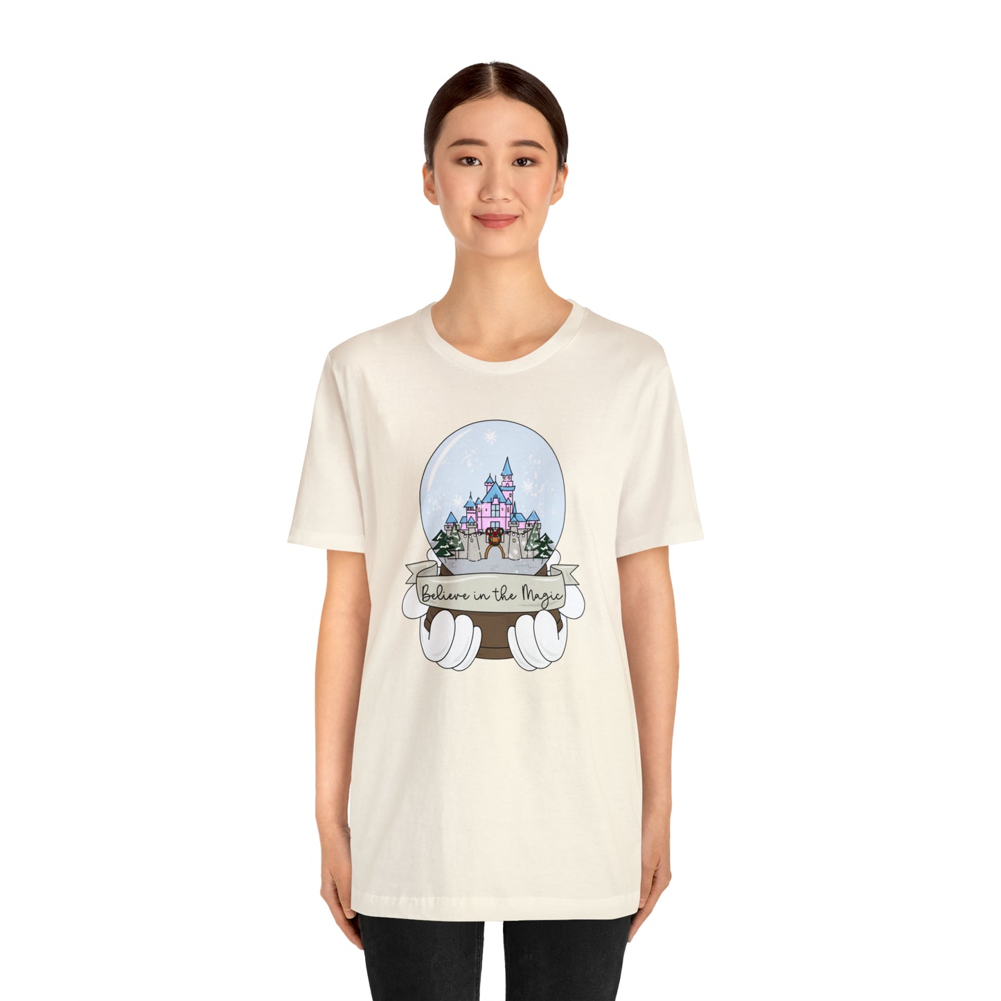 Adult DL Snow Globe Tee - Bella + Canvas