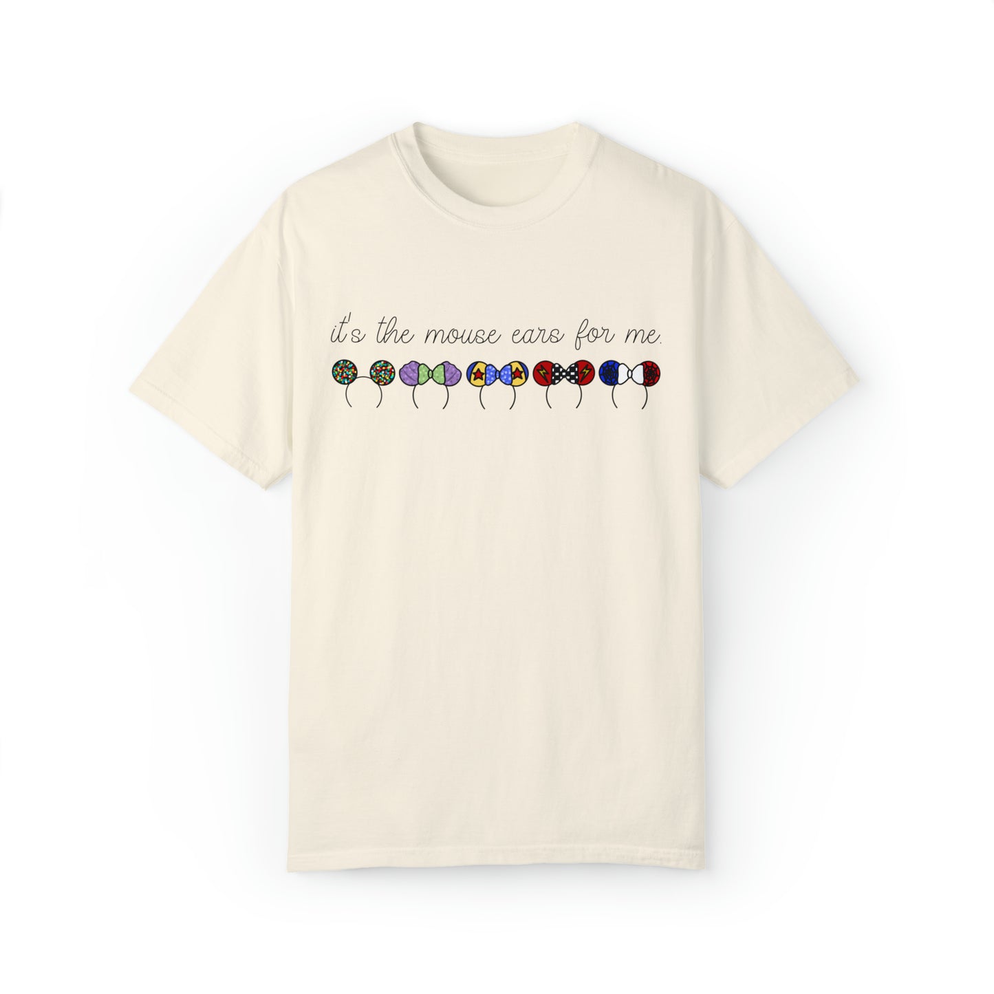 Adult Mouse Ears DCA Version Tee - Comfort Colors