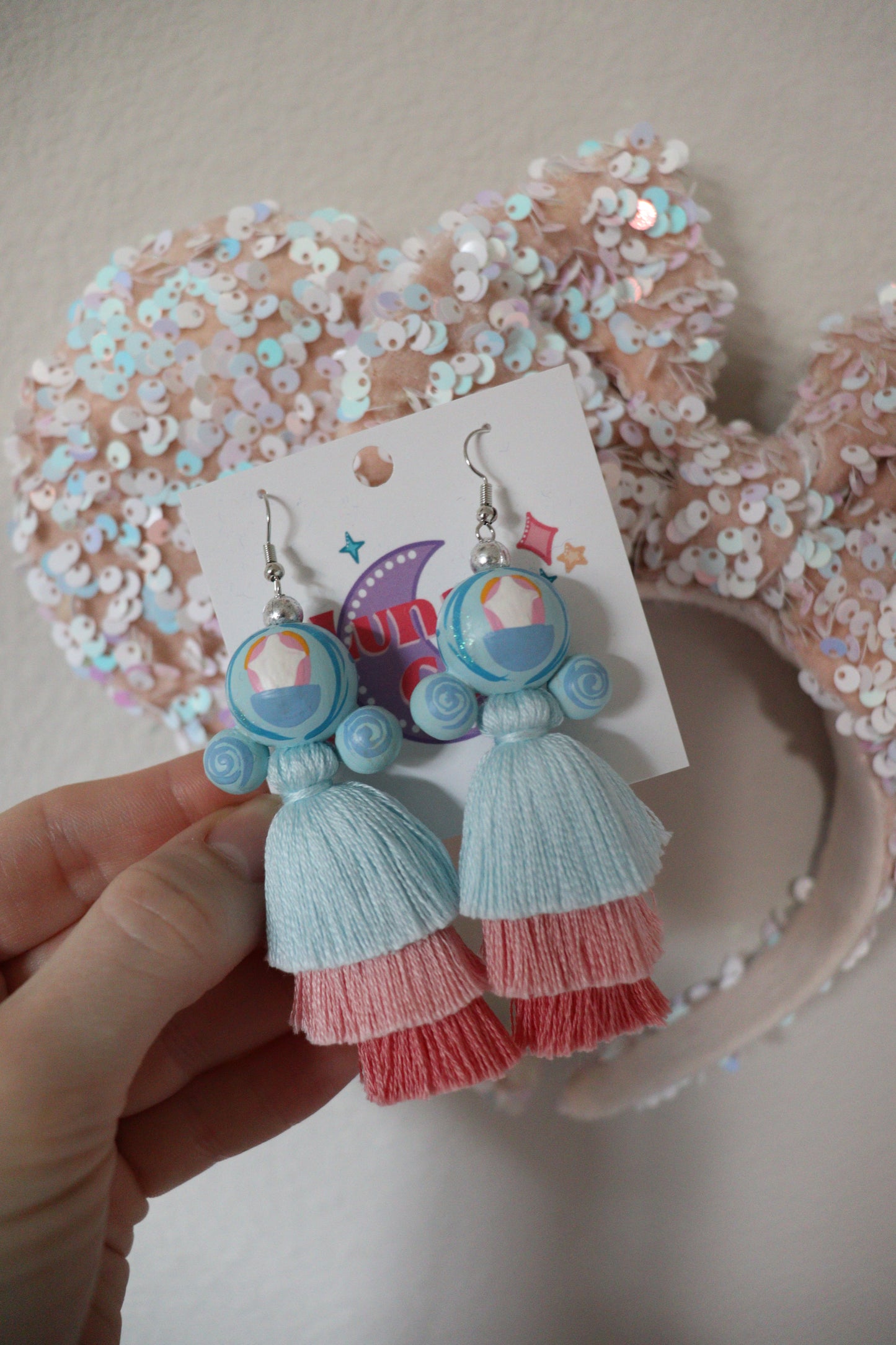 Cindy 3 tier Pink/blue