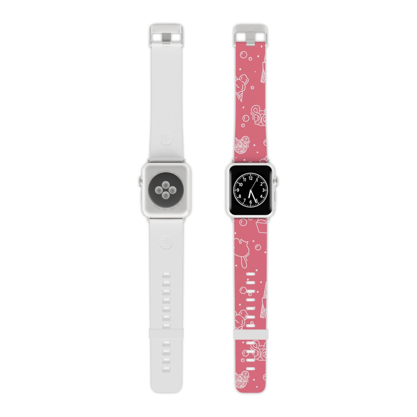 Snacks - Pink Coral - Watch Band for Apple Watch