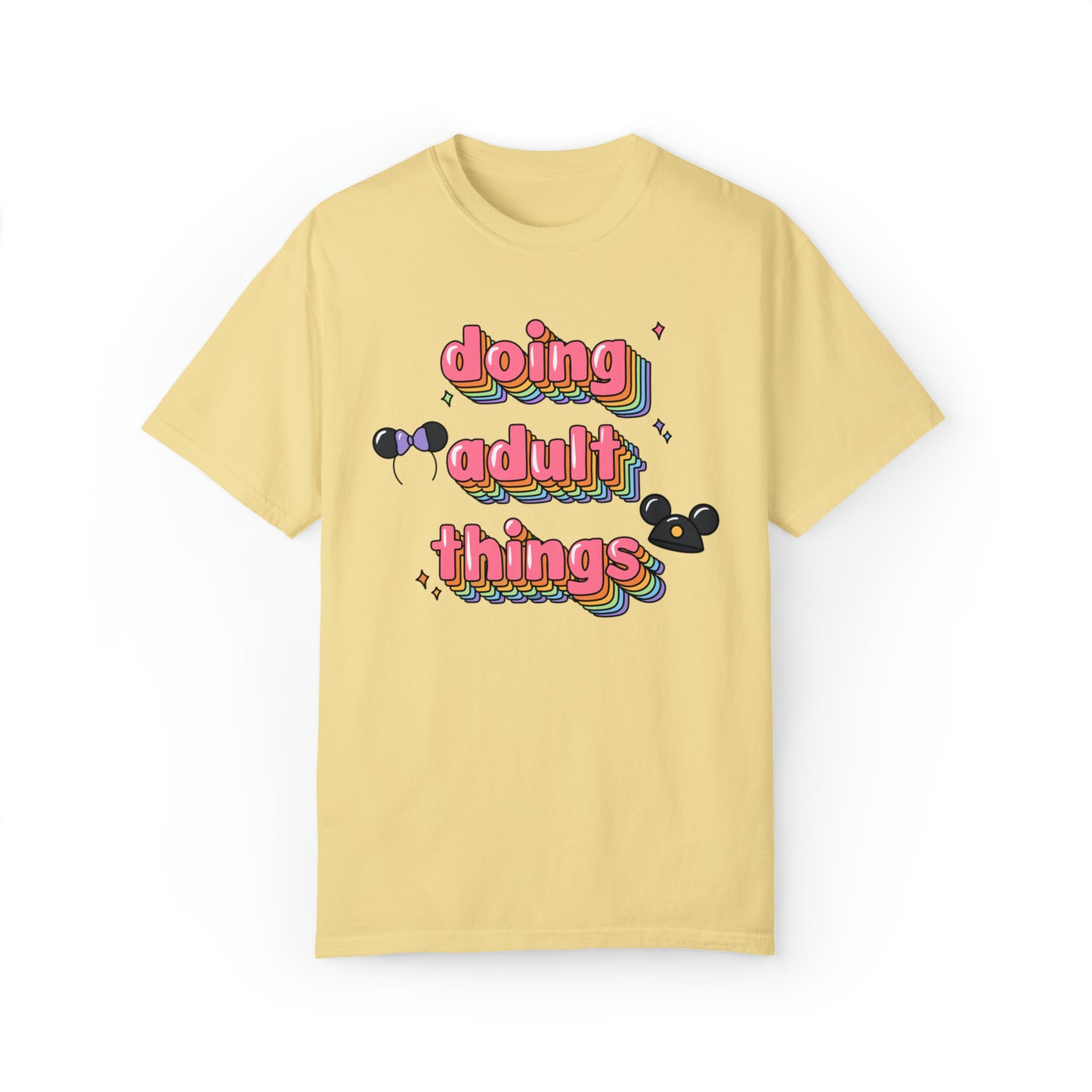 Adult Doing Adult Things Tee - Comfort Colors