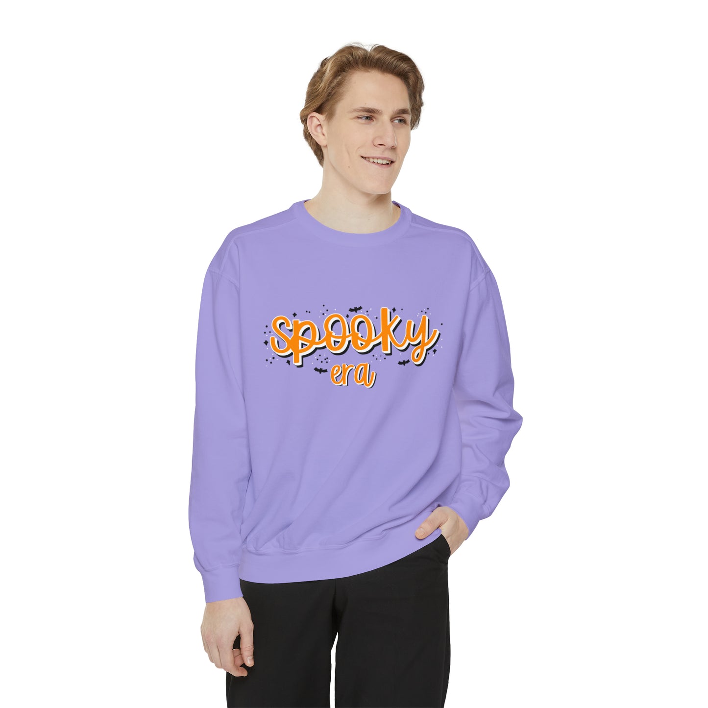 Adult Spooky Era Crew - Comfort Colors