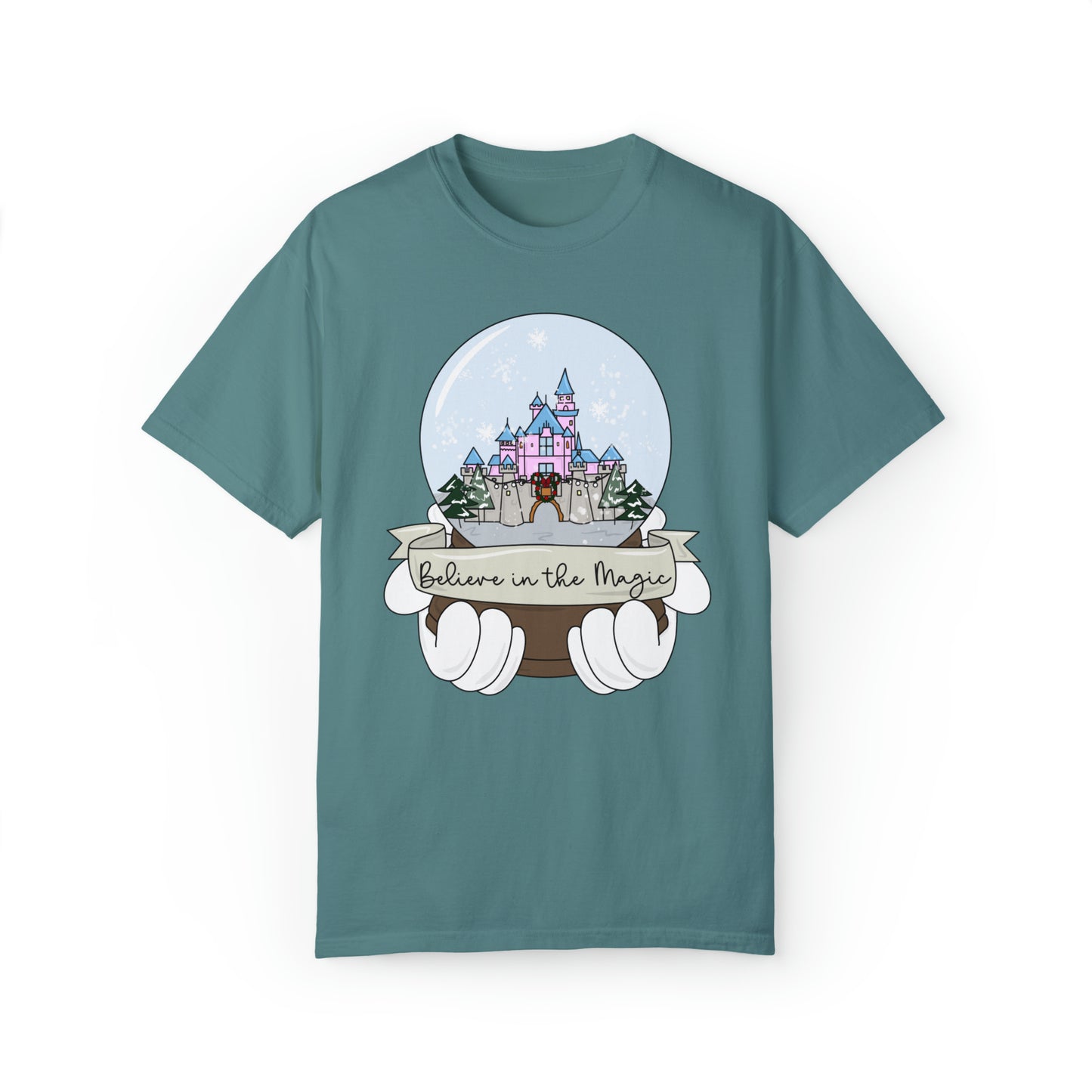 Adult DL Snow globe Tee - Comfort Colors