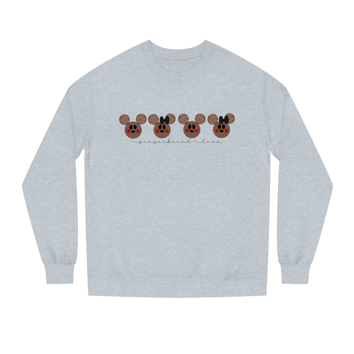 Adult Gingerbread Lane Crewneck - Independent Trading Co.