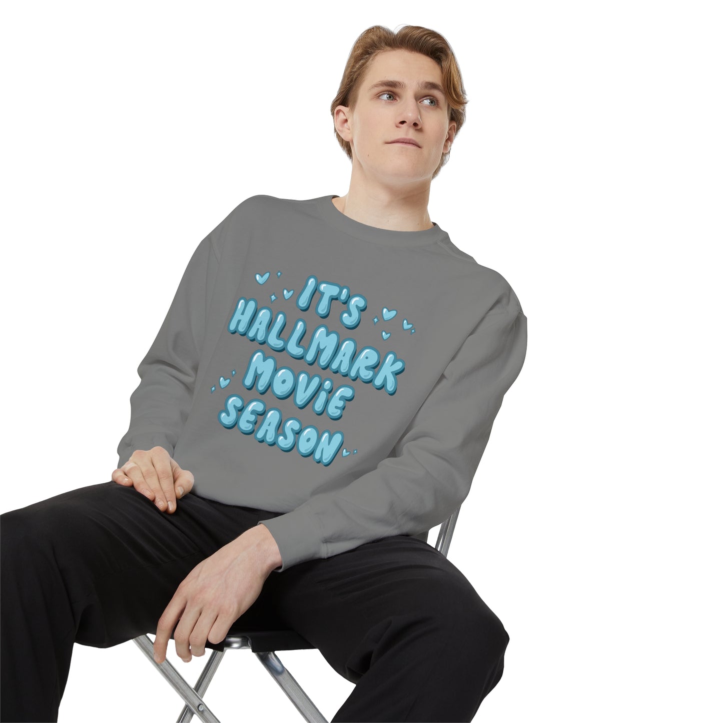 Adult Hallmark Season Crewneck - Comfort Colors
