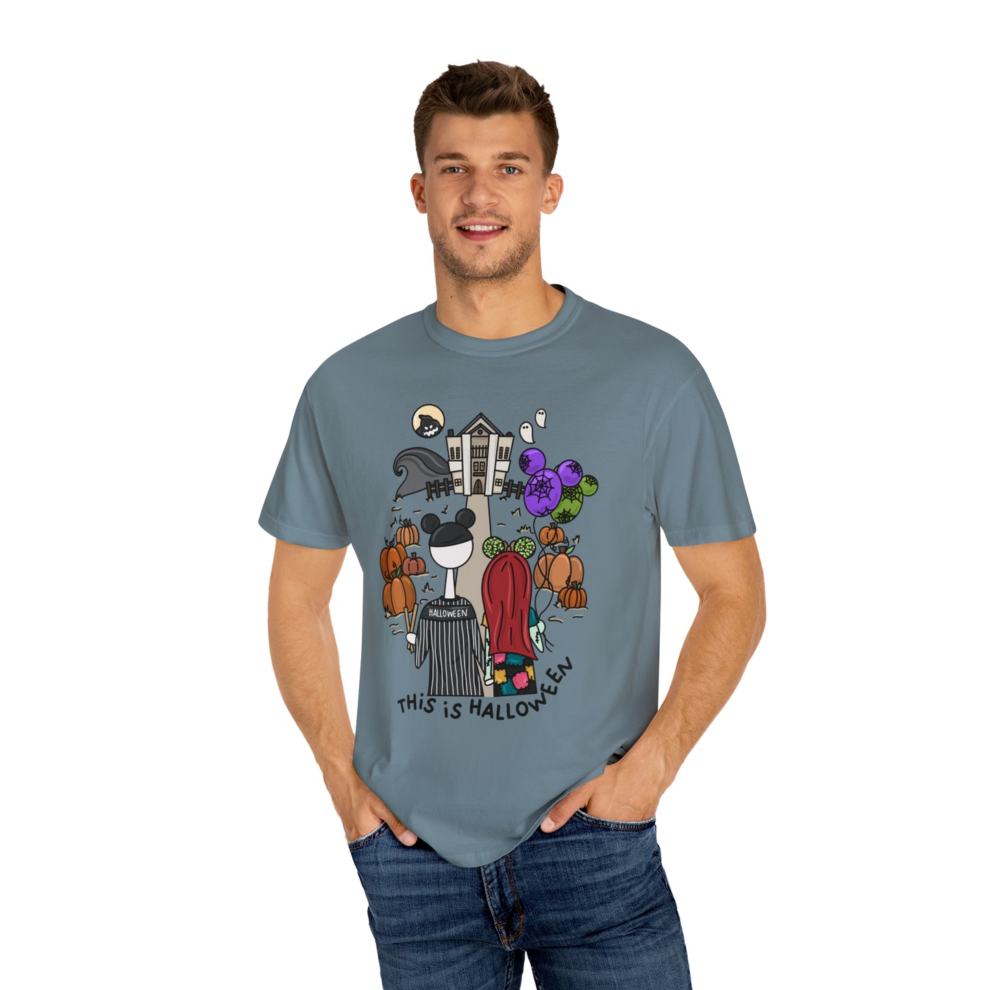 Adult This is Halloween Duo Tee - Comfort Colors