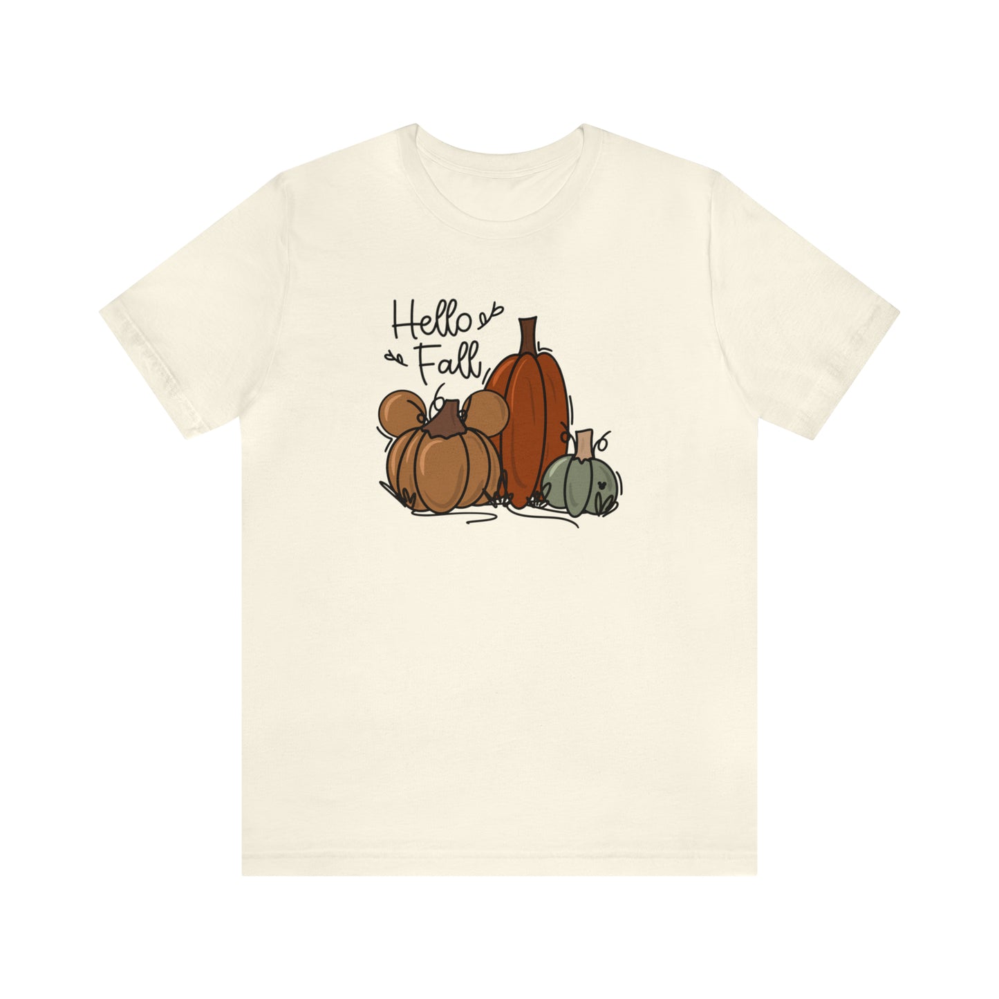 Adult Hello Fall Tee - Bella + Canvas