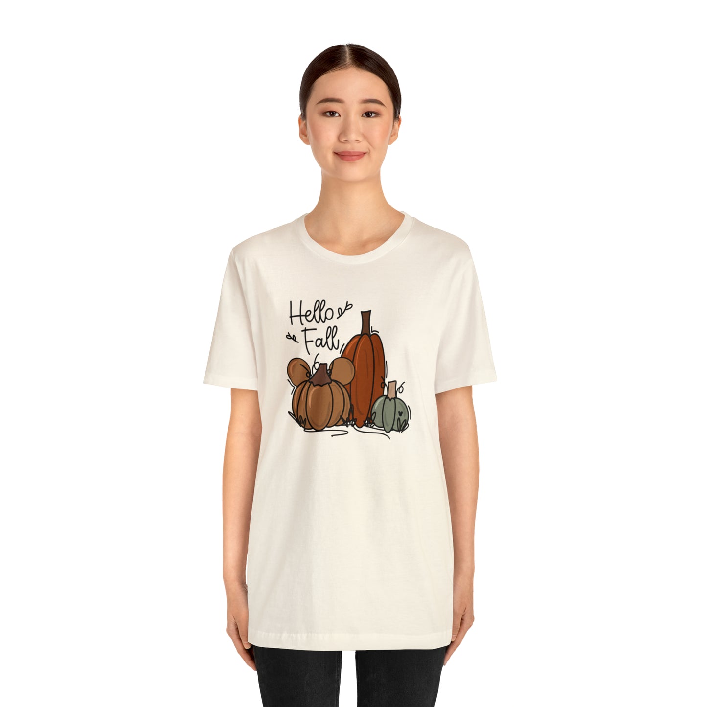 Adult Hello Fall Tee - Bella + Canvas