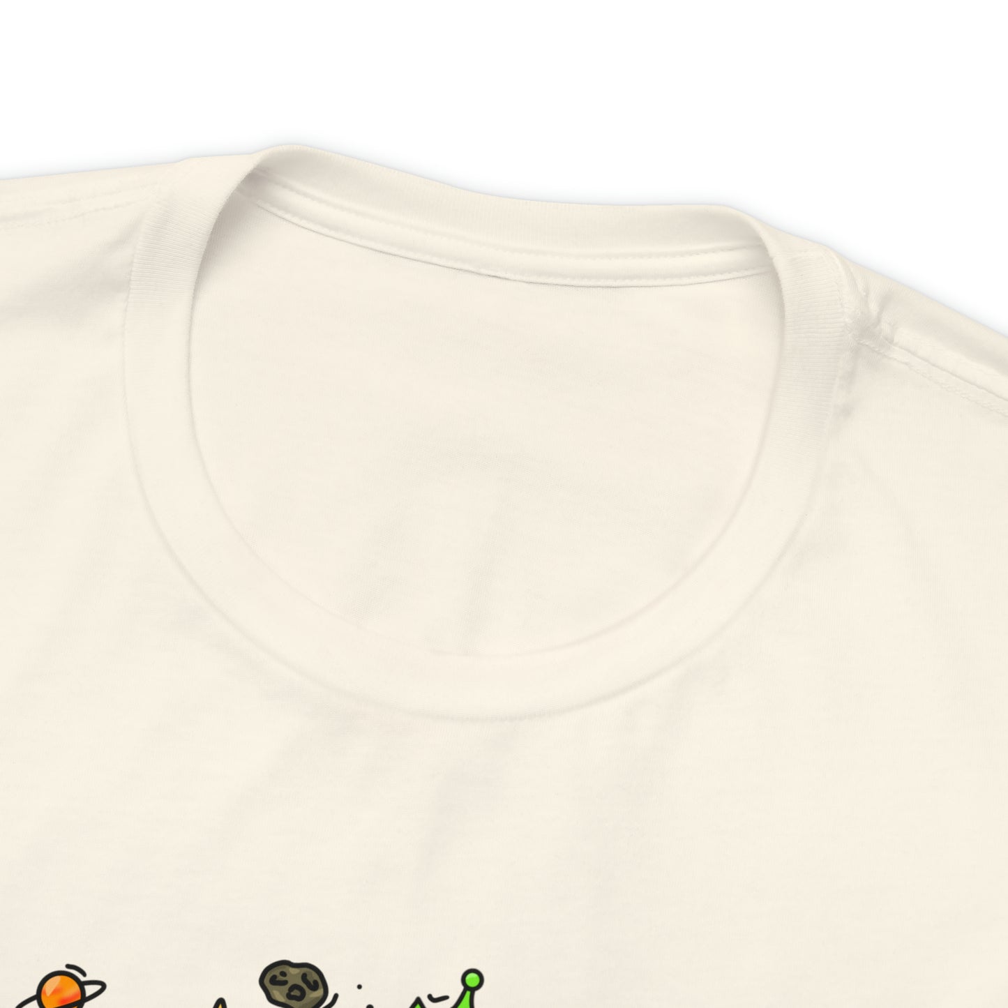 Adult Space Ranger Doodle Tee - Bella + Canvas