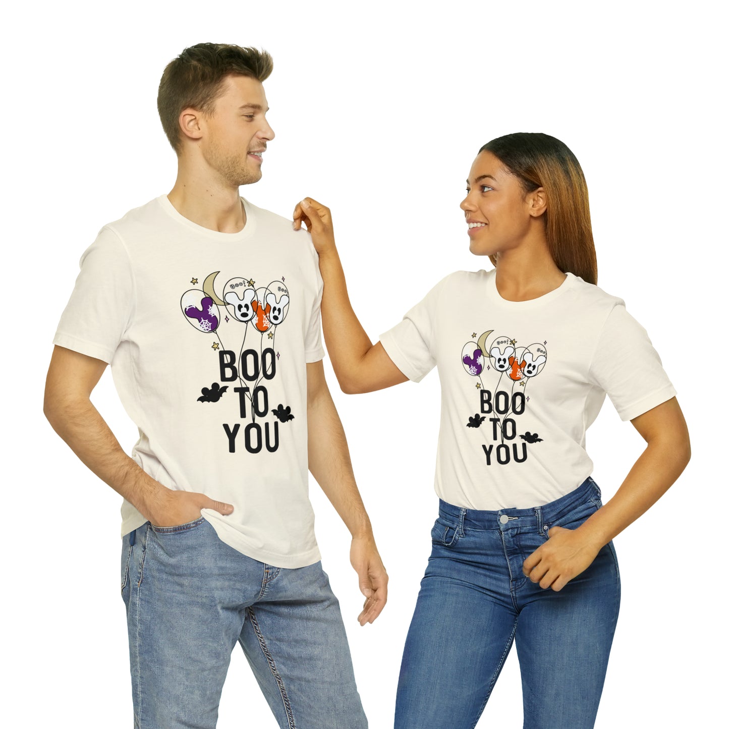 Adult Boo to you Tee - Bella + Canvas