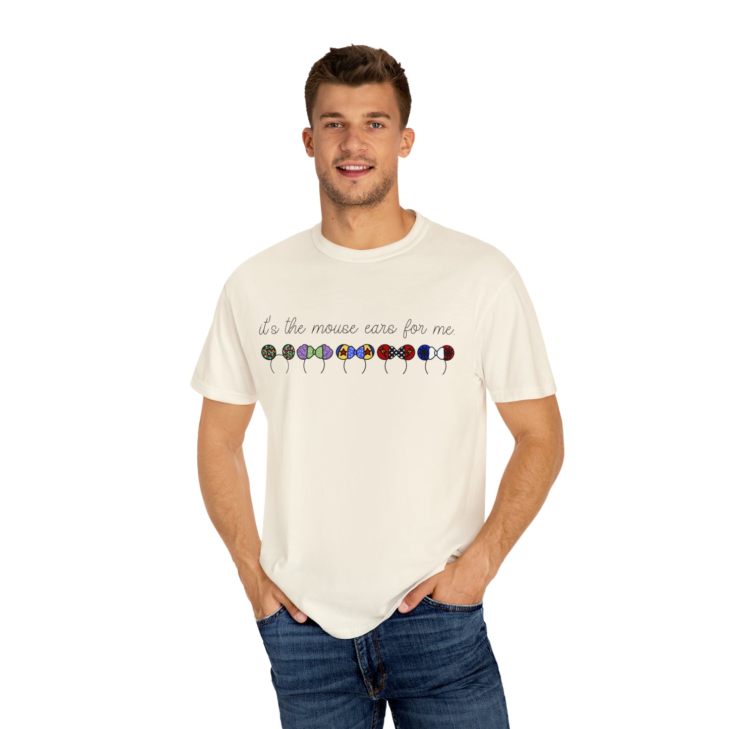 Adult Mouse Ears DCA Version Tee - Comfort Colors