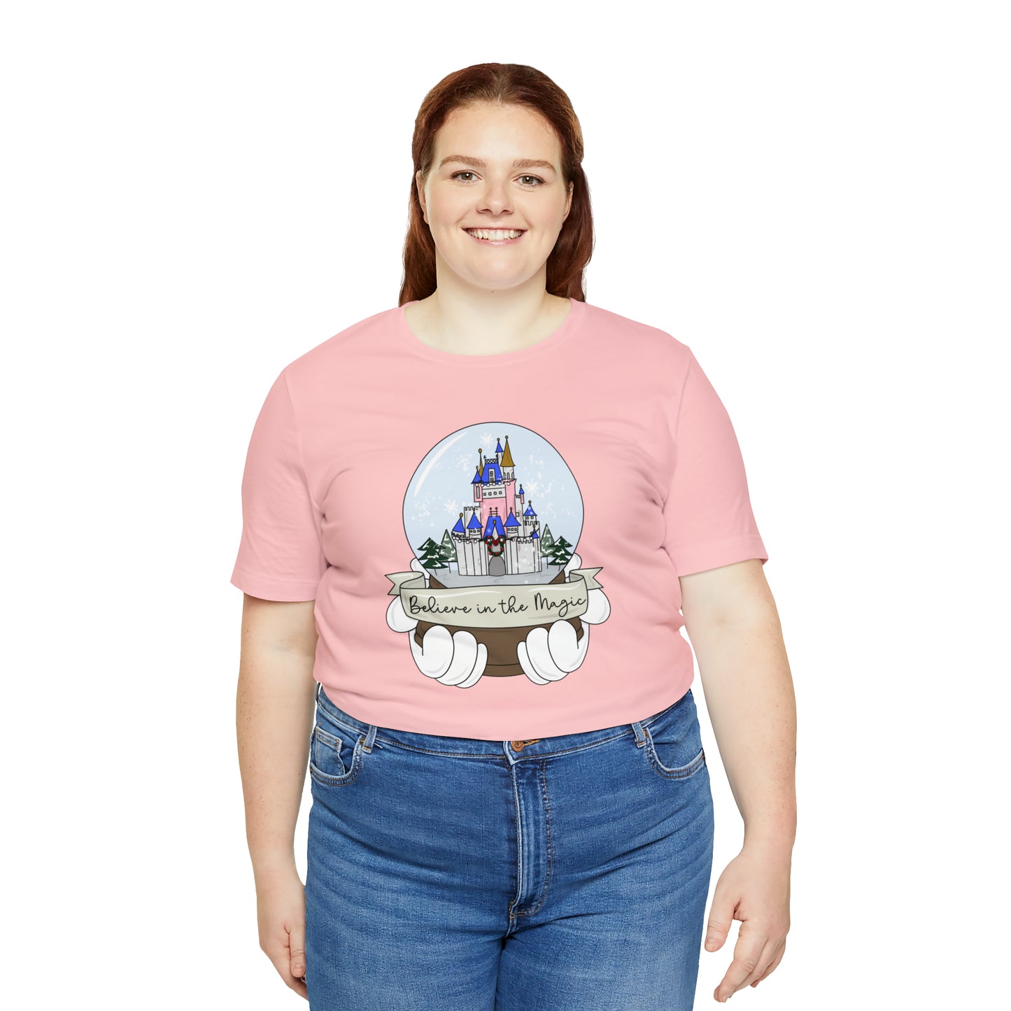Adult WDW Snow Globe Tee - Bella + Canvas