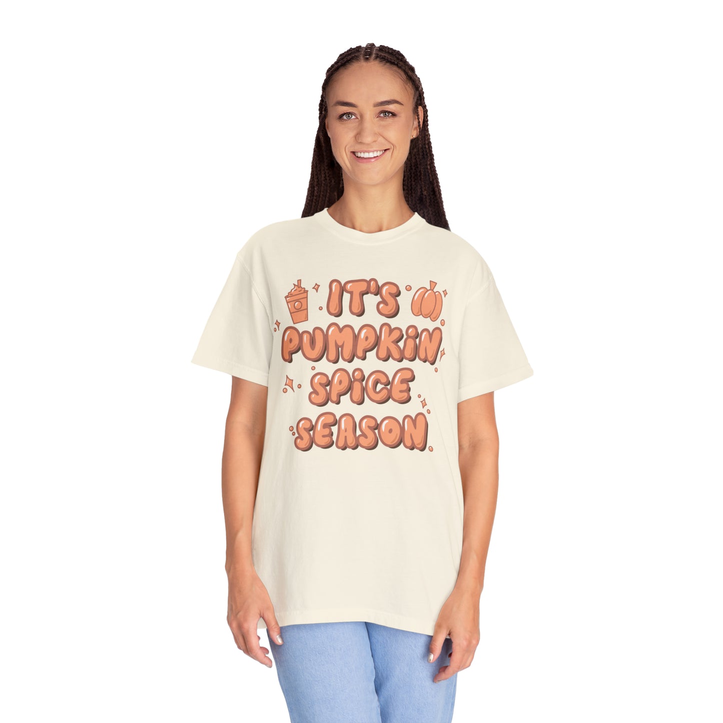 Adult Pumpkin Spice Season Tee - Comfort Colors
