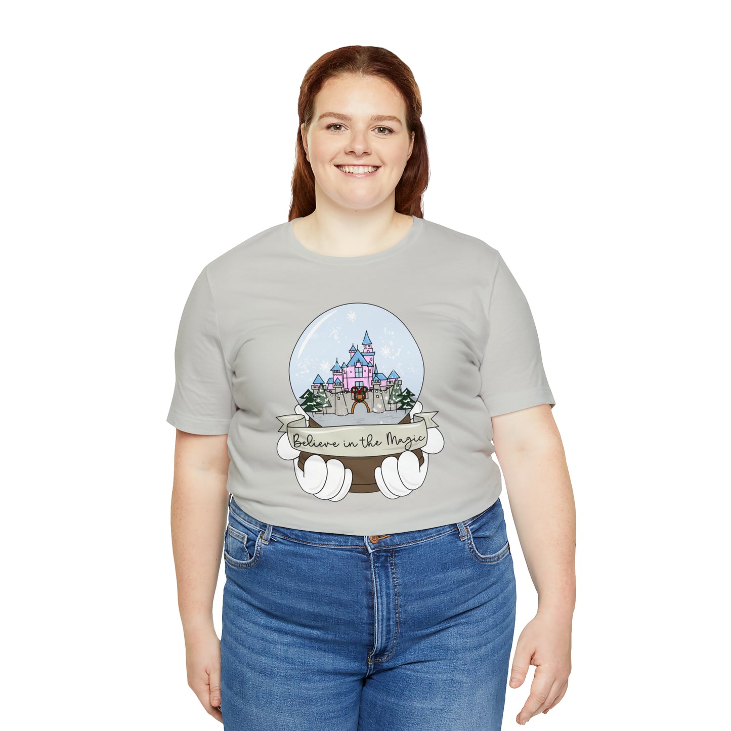Adult DL Snow Globe Tee - Bella + Canvas