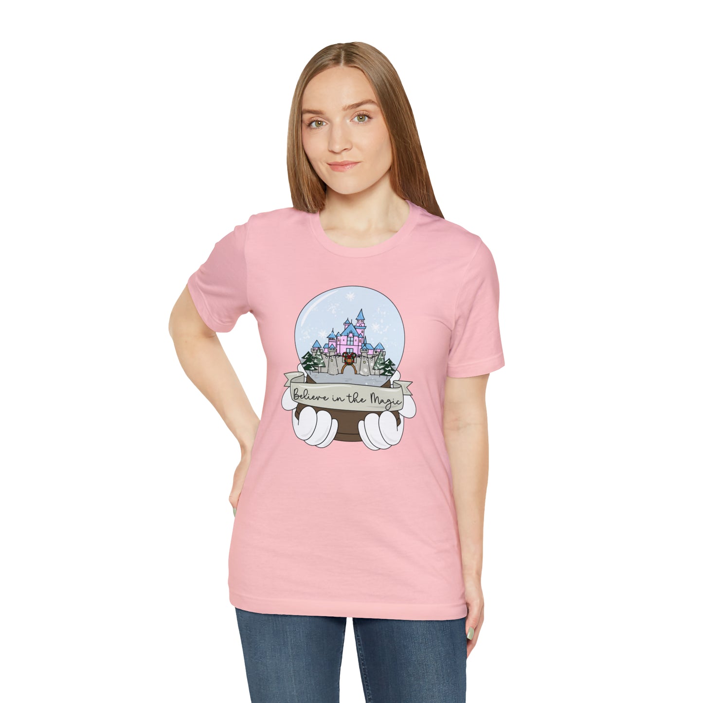 Adult DL Snow Globe Tee - Bella + Canvas