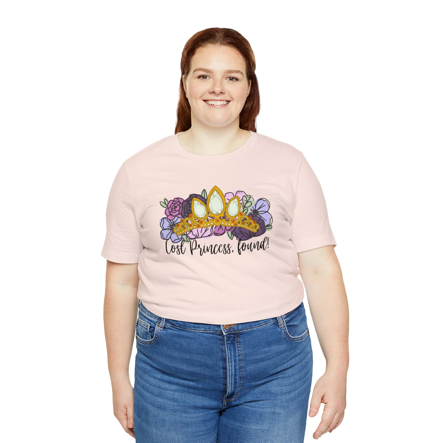 Adult Lost Princess, found Tee - Bella + Canvas