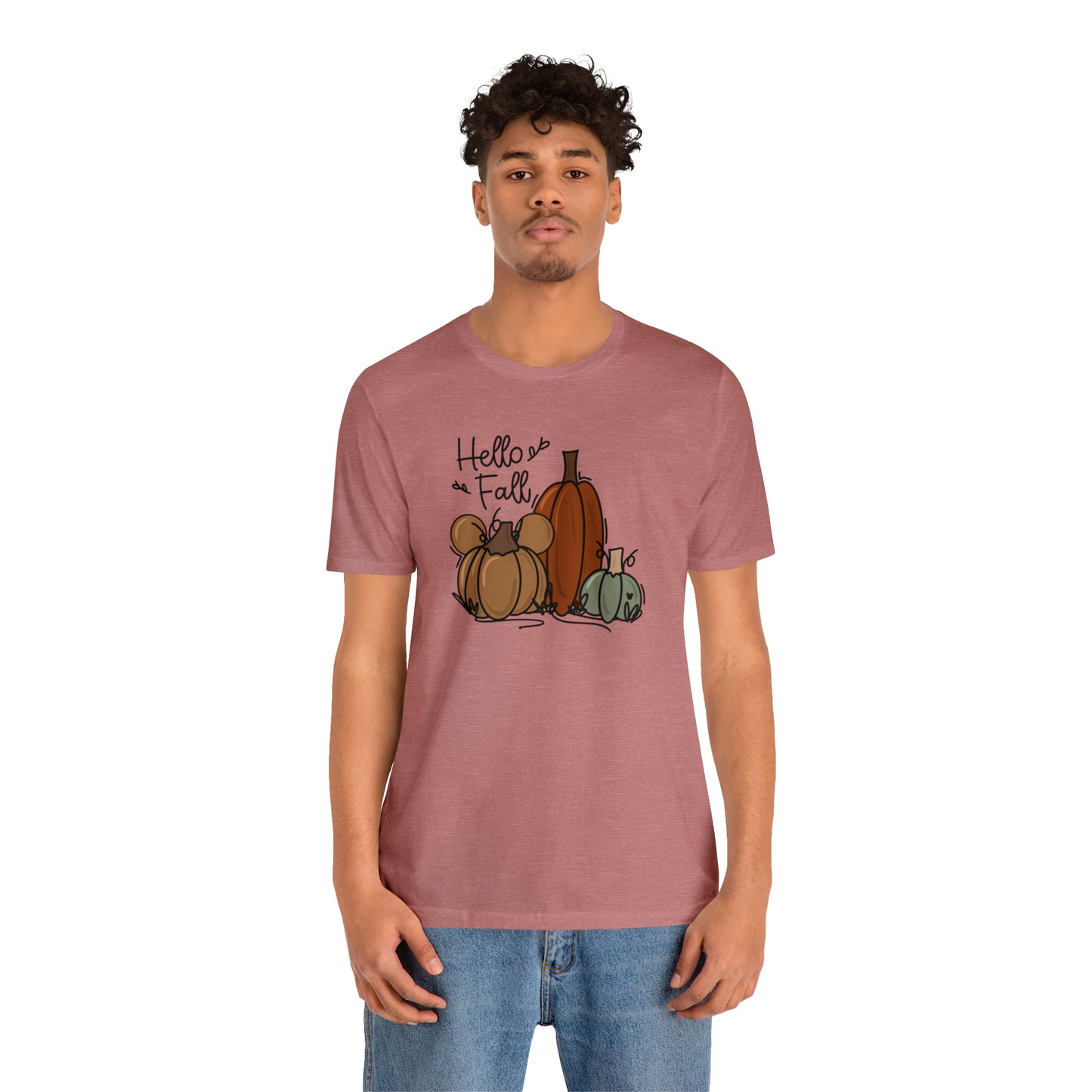 Adult Hello Fall Tee - Bella + Canvas