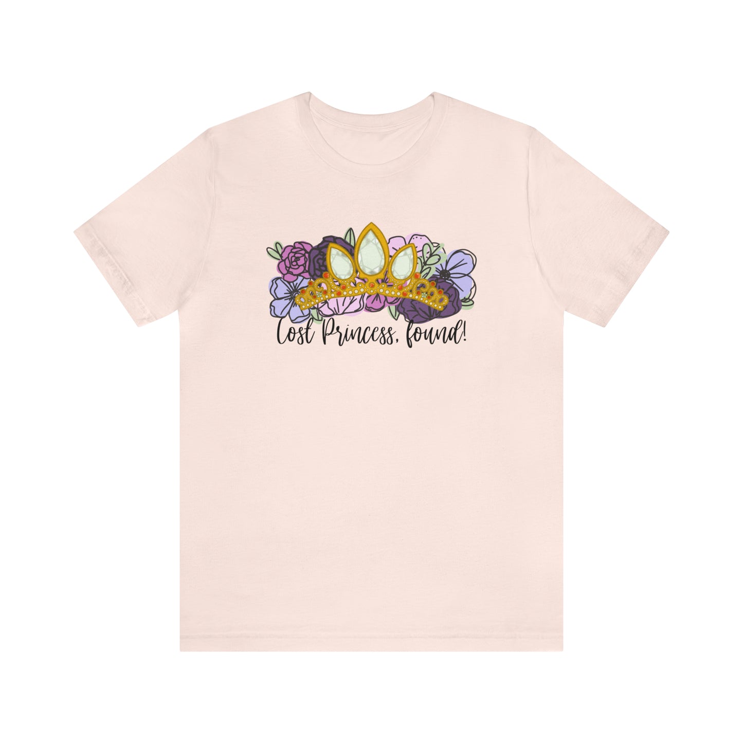 Adult Lost Princess, found Tee - Bella + Canvas