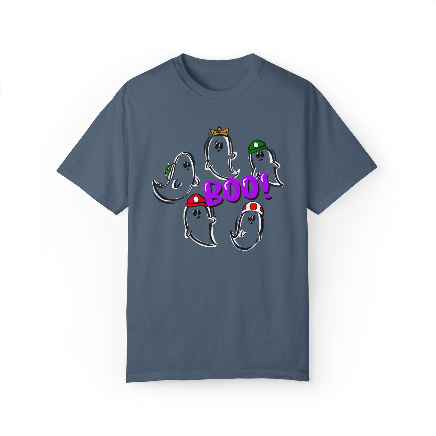 Adult Super Boo Tee - Comfort Colors