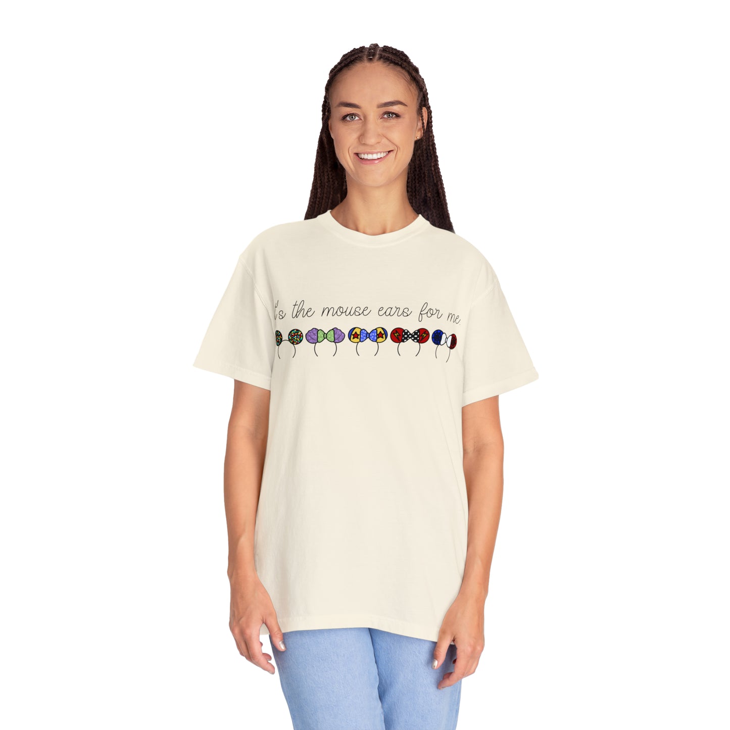 Adult Mouse Ears DCA Version Tee - Comfort Colors