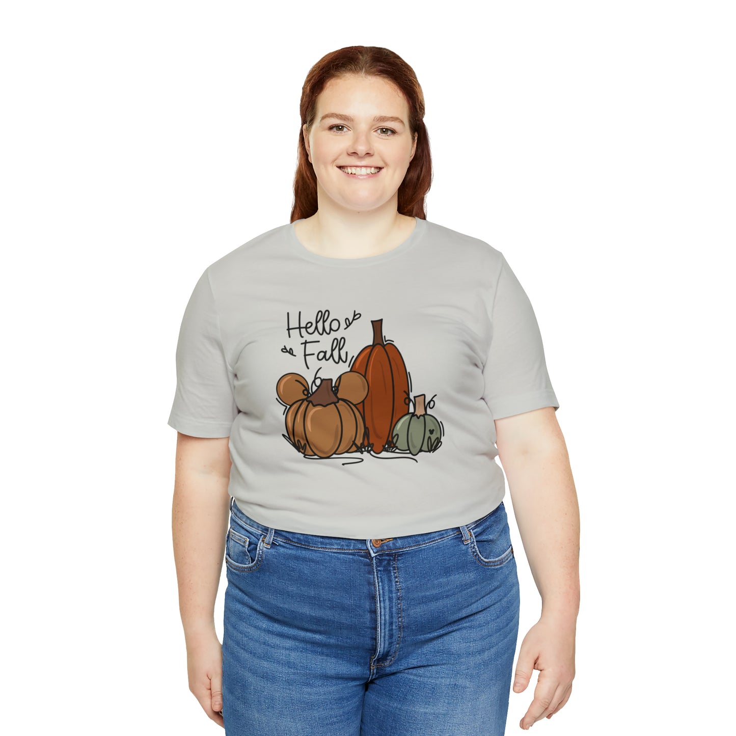 Adult Hello Fall Tee - Bella + Canvas
