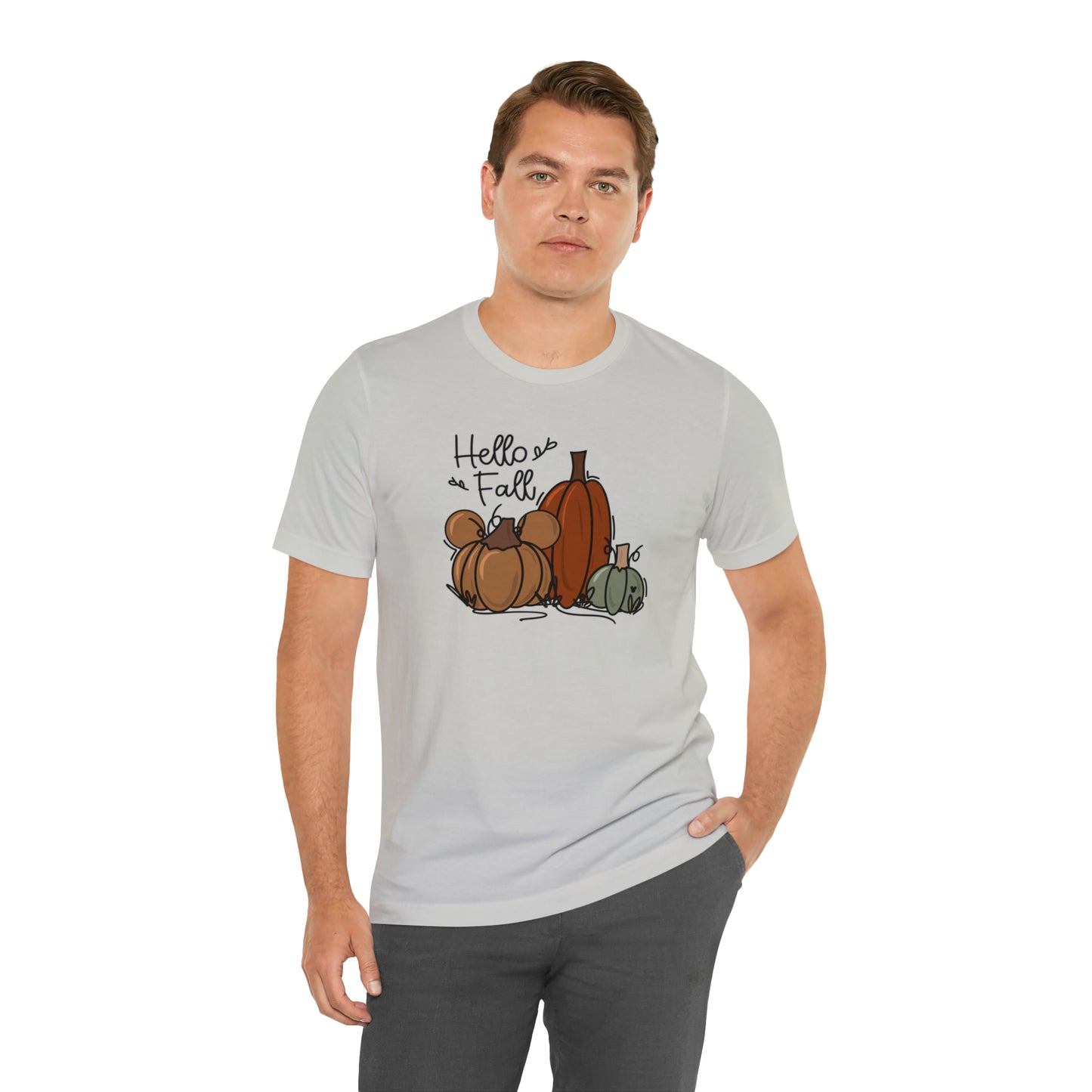Adult Hello Fall Tee - Bella + Canvas