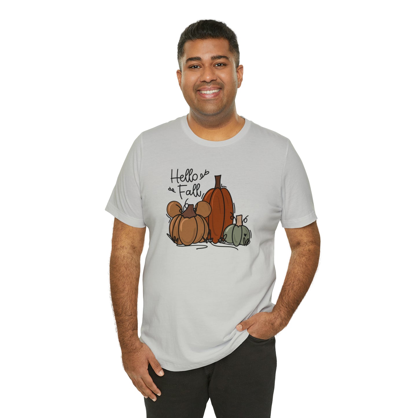Adult Hello Fall Tee - Bella + Canvas