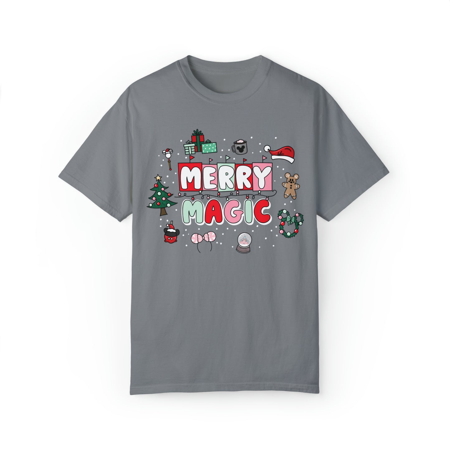 Adult Merry Magic Tee - Comfort Colors