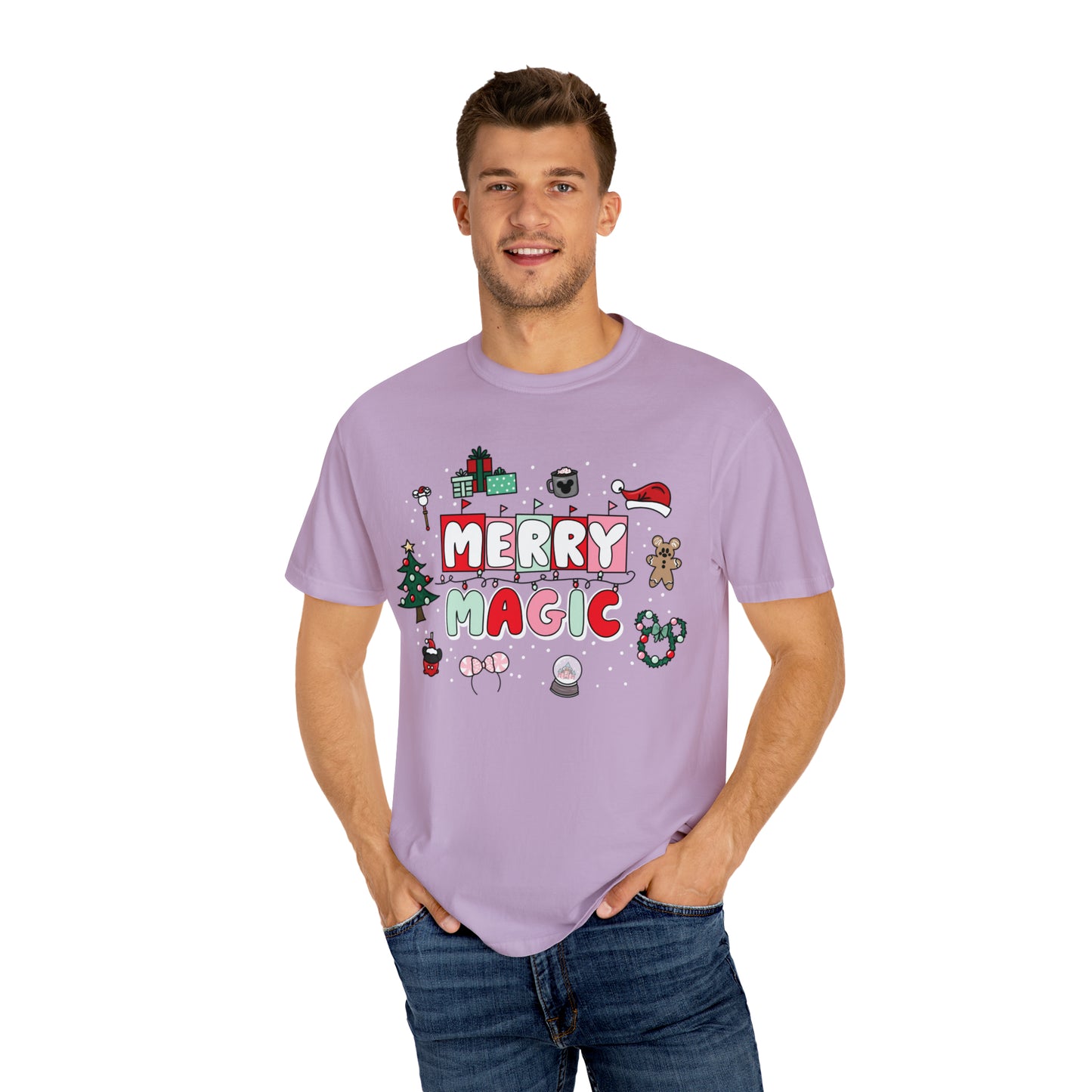 Adult Merry Magic Tee - Comfort Colors