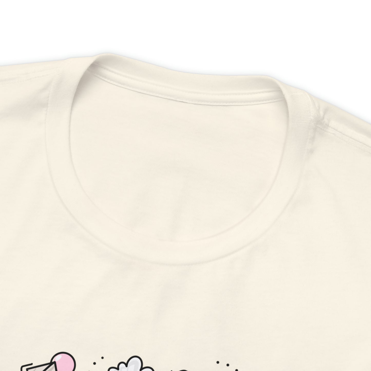 Adult Bow Peep Doodle Tee - Bella + Canvas