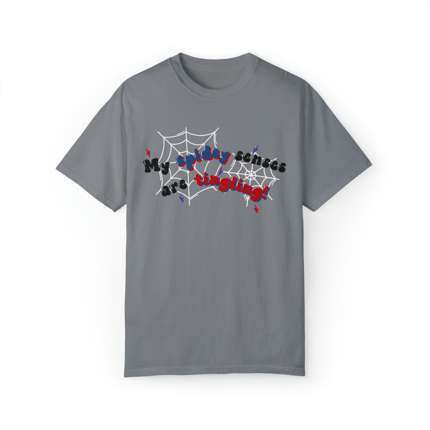 Adult Spidey Senses Tee - Comfort Colors