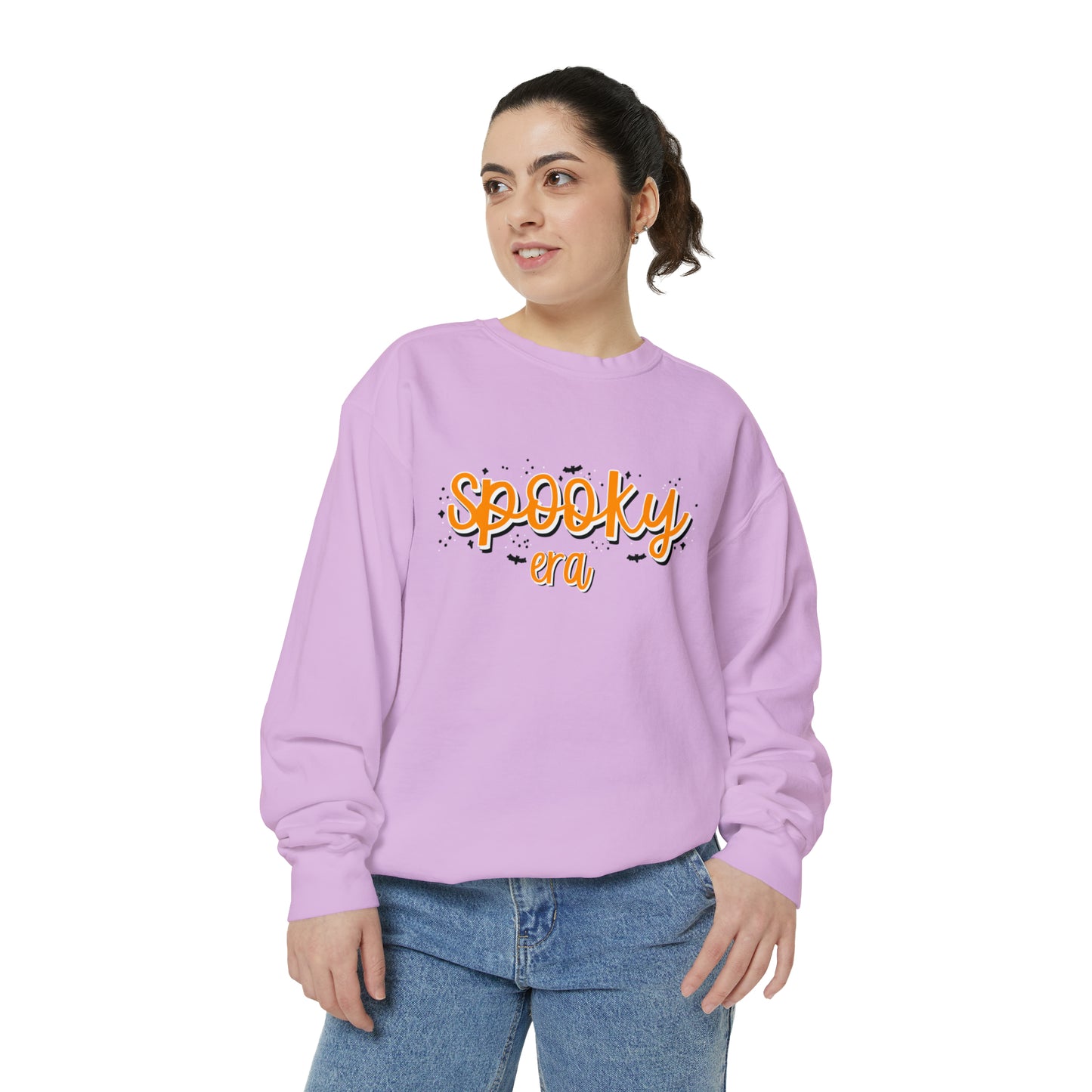 Adult Spooky Era Crew - Comfort Colors